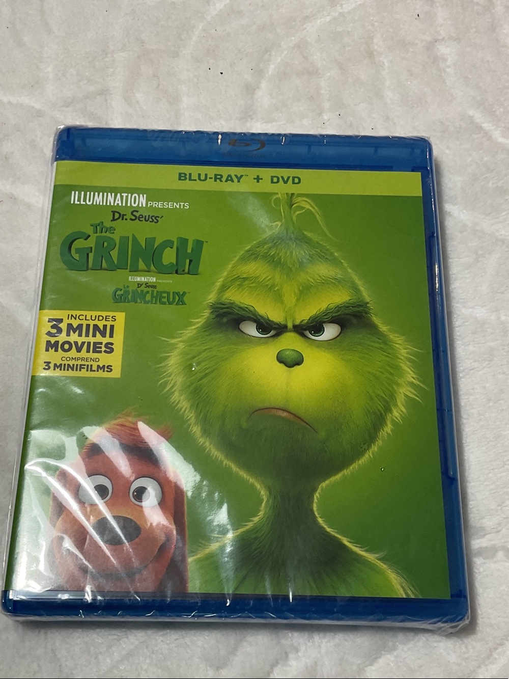 THE GRINCH DR.SEUSS CHRISTMAS BLU RAY